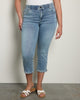Plus Size Absolution Cuffed Ankle Skimmer Jeans