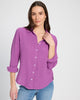 Gaia Button Up Long Sleeve Collared Shirt