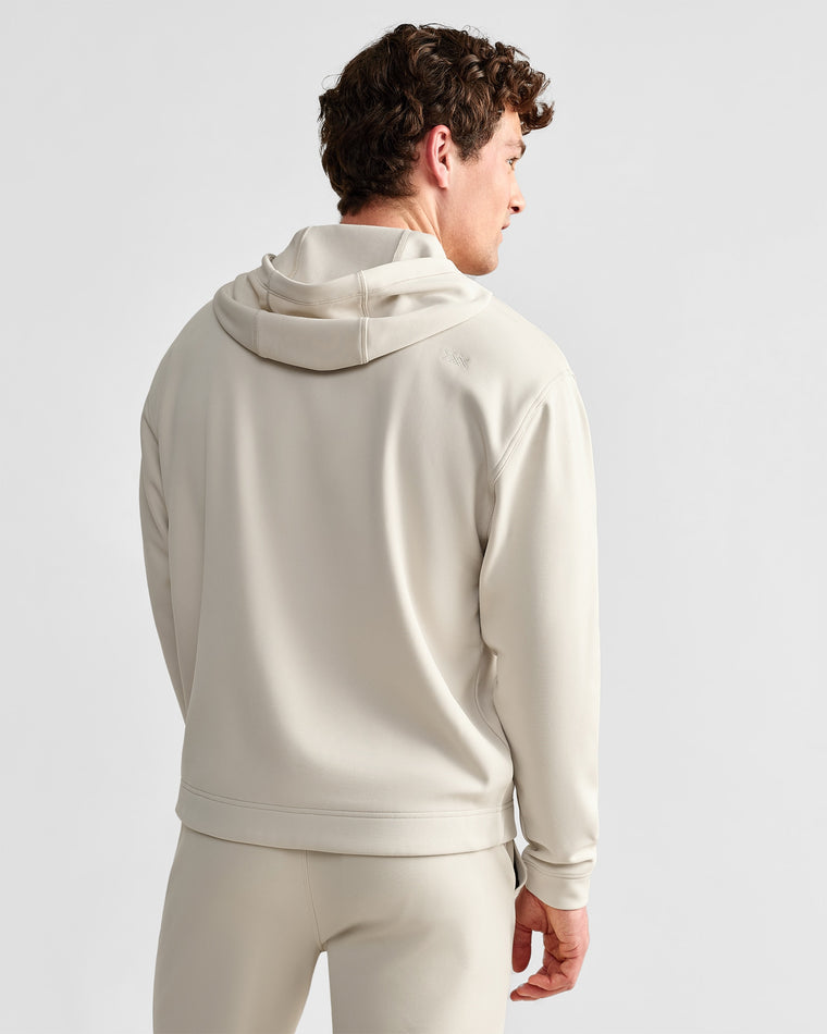 Sandstone Ivory $|& Rhone Range Hoodie - Hanger Side