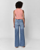 Natal $|& Dear John Fiona High Rise Wide Leg Jeans - Hanger Side