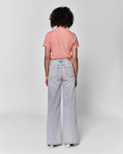 Dovey $|& Dear John Fiona High Rise Wide Leg Jeans - Hanger Side