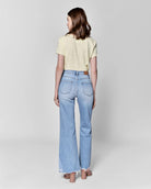 Sarasota $|& Dear John Fiona High Rise Wide Leg Jeans - Hanger Side