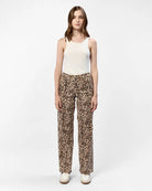 Safari Leopard $|& Dear John Taylor High Rise Straight Leg Jeans - VOF Detail