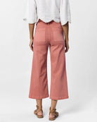 Terracotta $|& Dear John Audrey Super High Rise Wide Leg Jeans - Hanger Side