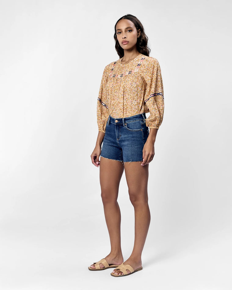 Lorain $|& Dear John Gigi Frayed Hem Short - Hanger Front