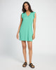 Bliss Ruffle Sleeve Short Dress