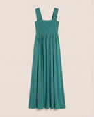 Deep Teal $|& SEAS Westbreeze Smocked Maxi Dress - VOF Detail