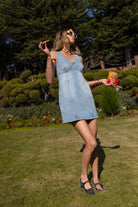 Lakeside $|& SEAS Doheny Short Denim Dress - SOF Side