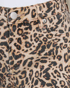 Safari Leopard $|& Dear John Gigi Frayed Hem Short - SOF Full Front