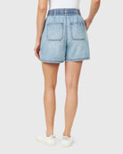Marina $|& Kensie Tie Waist Tencel Short - Hanger Side
