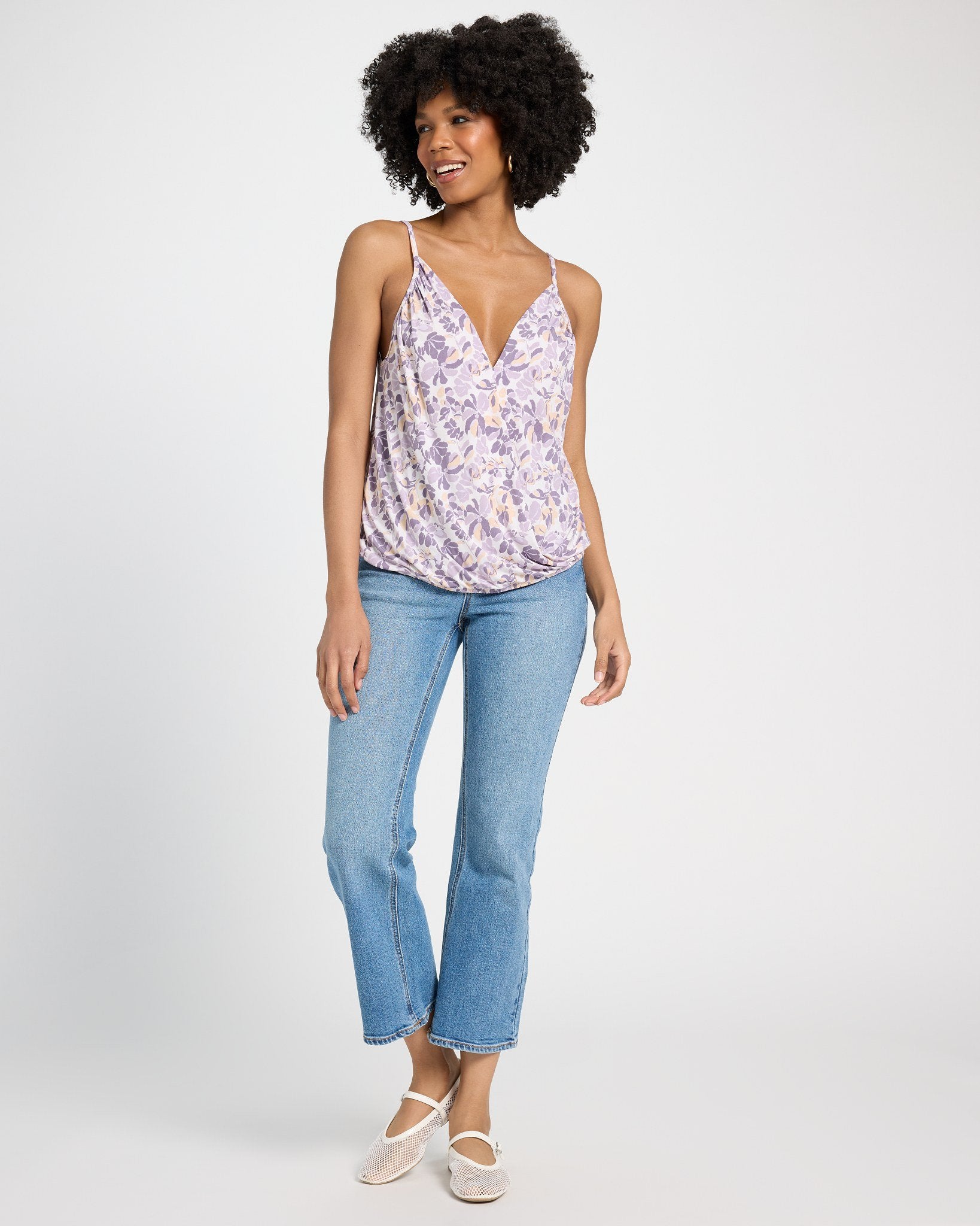 トップス THE SHISHIKUI knit cami | blue grey KNIT CAMI / P.PINK – SHISHIKUI