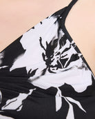 Black/White Floral $|& West Kei Floral Knit Cami - SOF Full Front