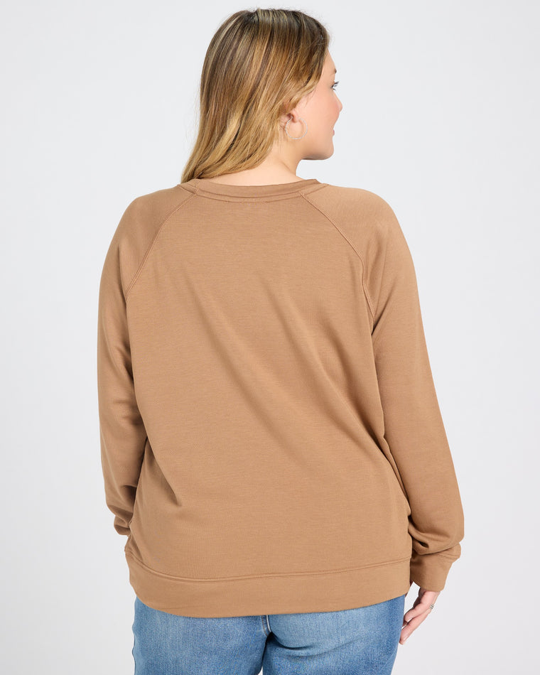 Camel $|& SEAS Graphic Sweatshirt - SOF Back