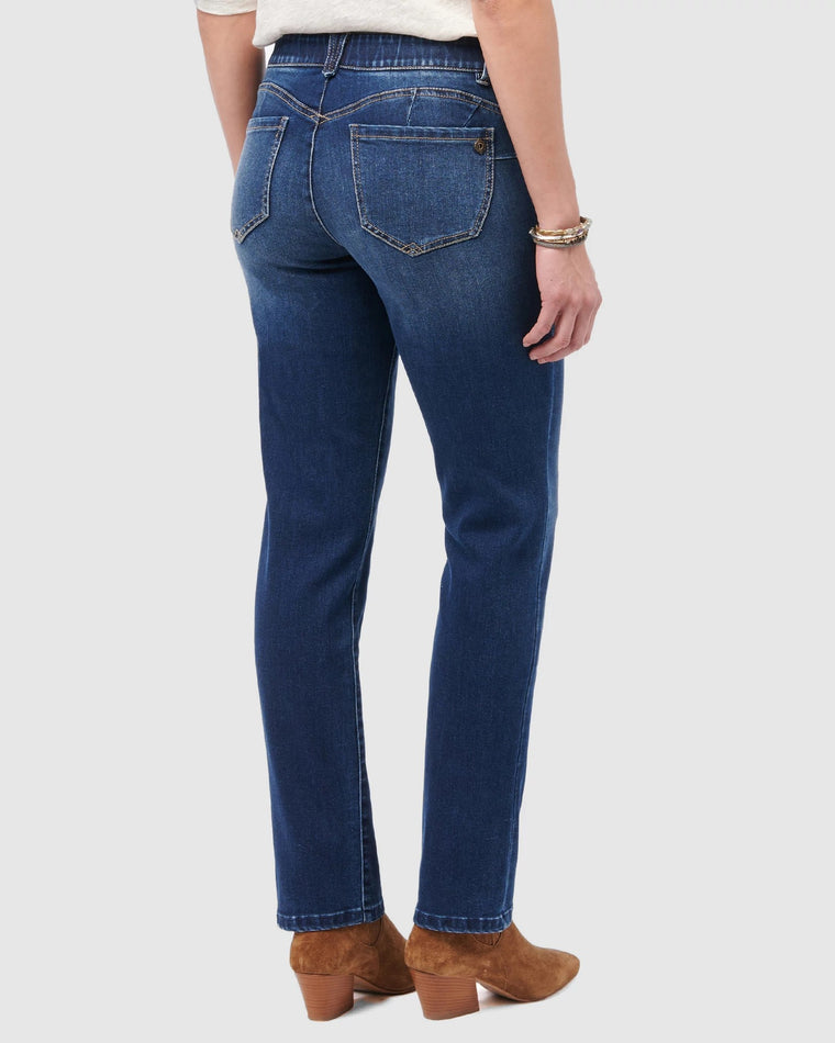 Blue $|& Democracy Absolution High Rise Straight Leg Jeans - Hanger Side