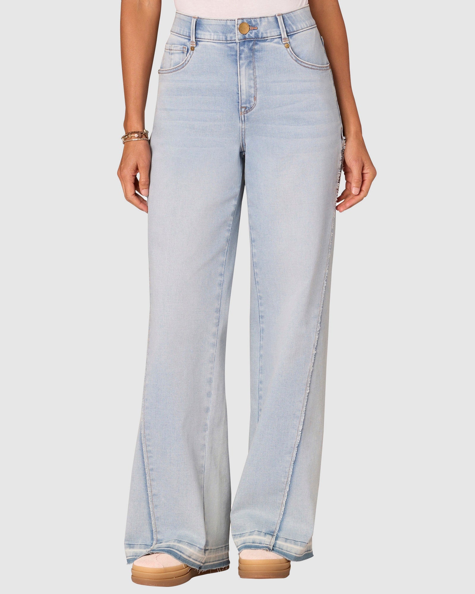Absolution Skyrise Wide Leg Jeans - Sustainable High-Rise – Wantable