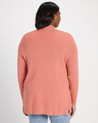 Light Rust $|& Staccato Open Front Pocket Cardigan - SOF Back