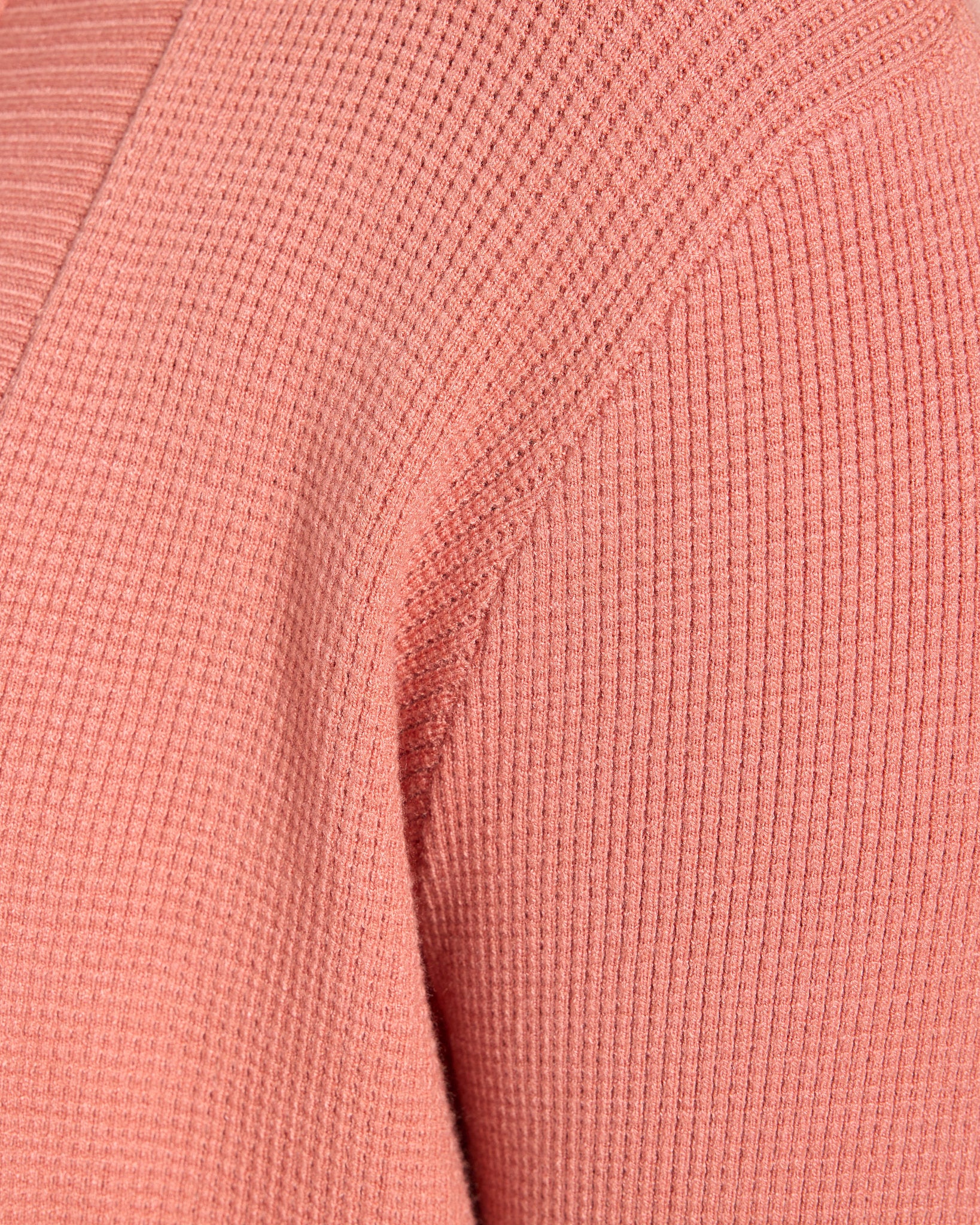 Light Rust $|& Staccato Open Front Pocket Cardigan - SOF Full Front