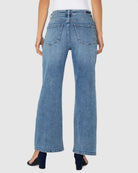 Carbon Canyon $|& Liverpool Stride High Rise Wide Leg Jeans - Hanger Side