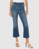 Gia Glider Crop Flare Leg Jean