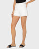Christine High Rise Frayed Hem Short
