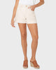 Christine High Rise Frayed Hem Short