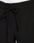 Black $|& Liverpool Tie Waist Short - SOF Back