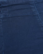 Dark Navy $|& Mica Denim High Rise Wide Leg Pants - SOF Detail