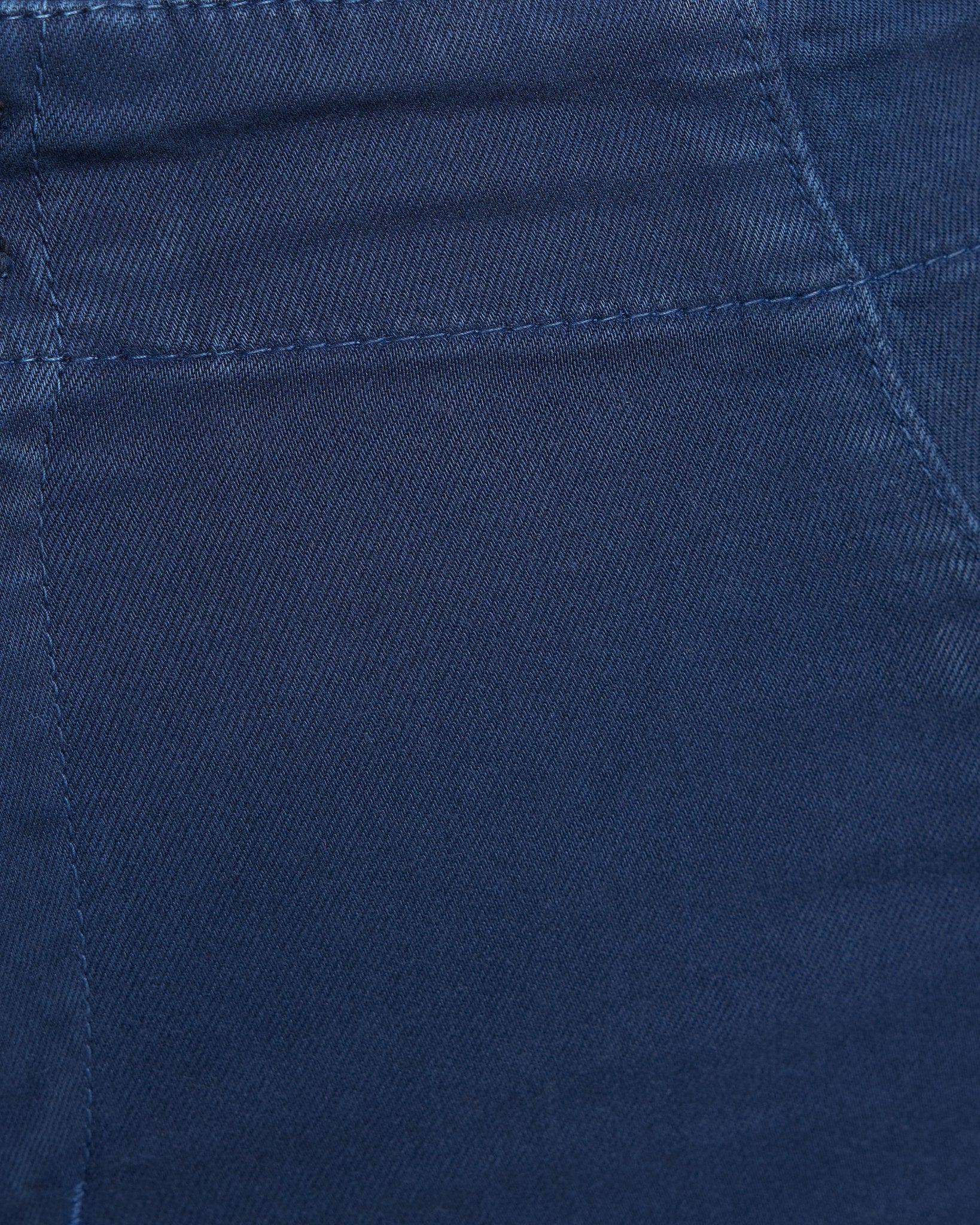 Dark Navy $|& Mica Denim High Rise Wide Leg Pants - SOF Detail