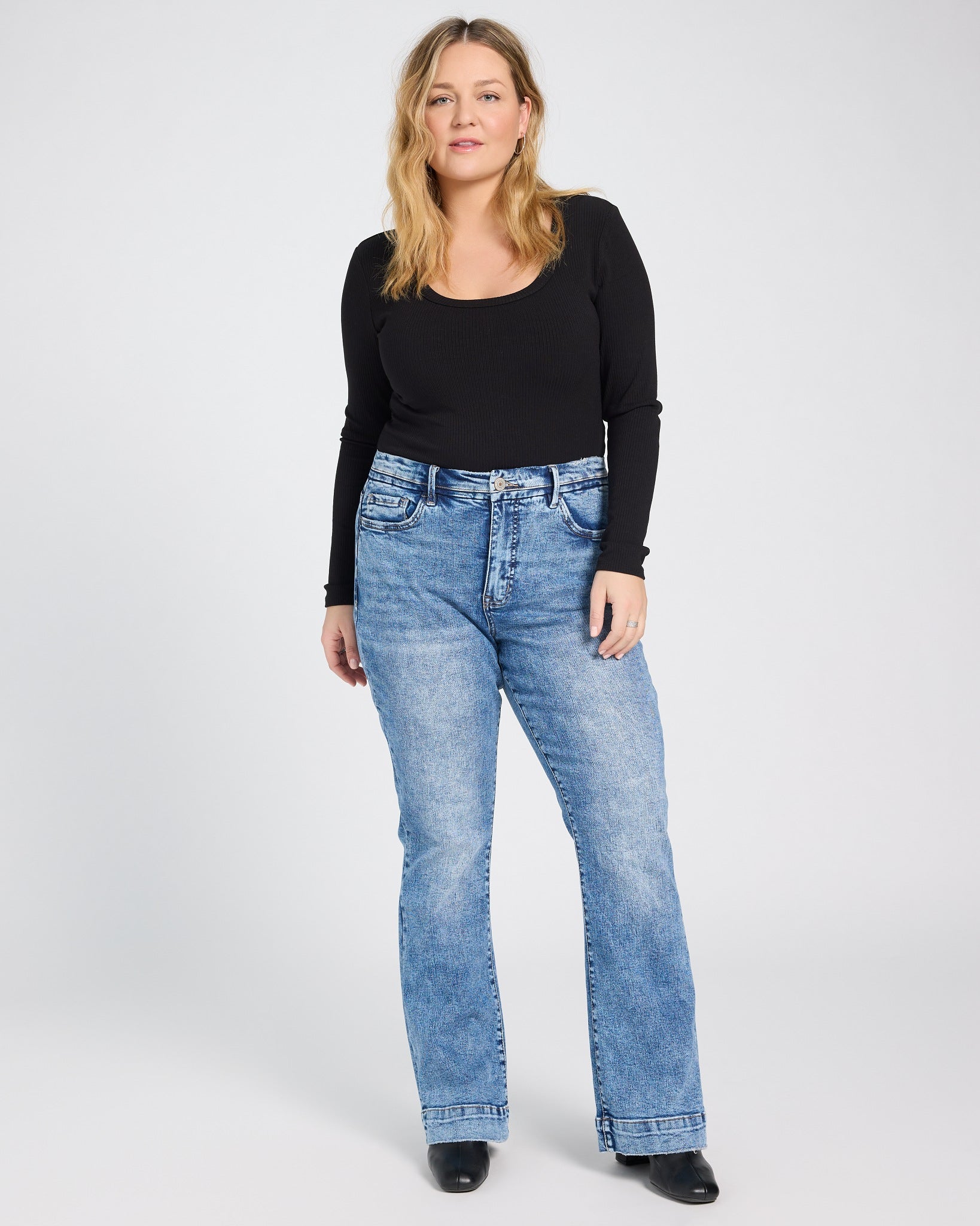 Protegee $|& Lovervet High Rise Bootcut Jeans - UGC On Fig