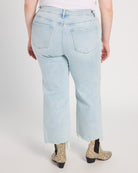 Meritorious $|& Vervet High Rise Slim Wide Leg Jeans - SOF Back