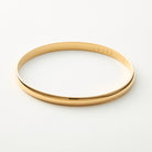 Gold $|& wantable Gold-Tone Bangle - SOF Front
