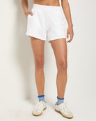 White $|& SEAS Beachdaze French Terry Short - SOF Front