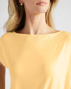 Butter $|& SEAS Brentwood Boat Neck Top - SOF Full Front