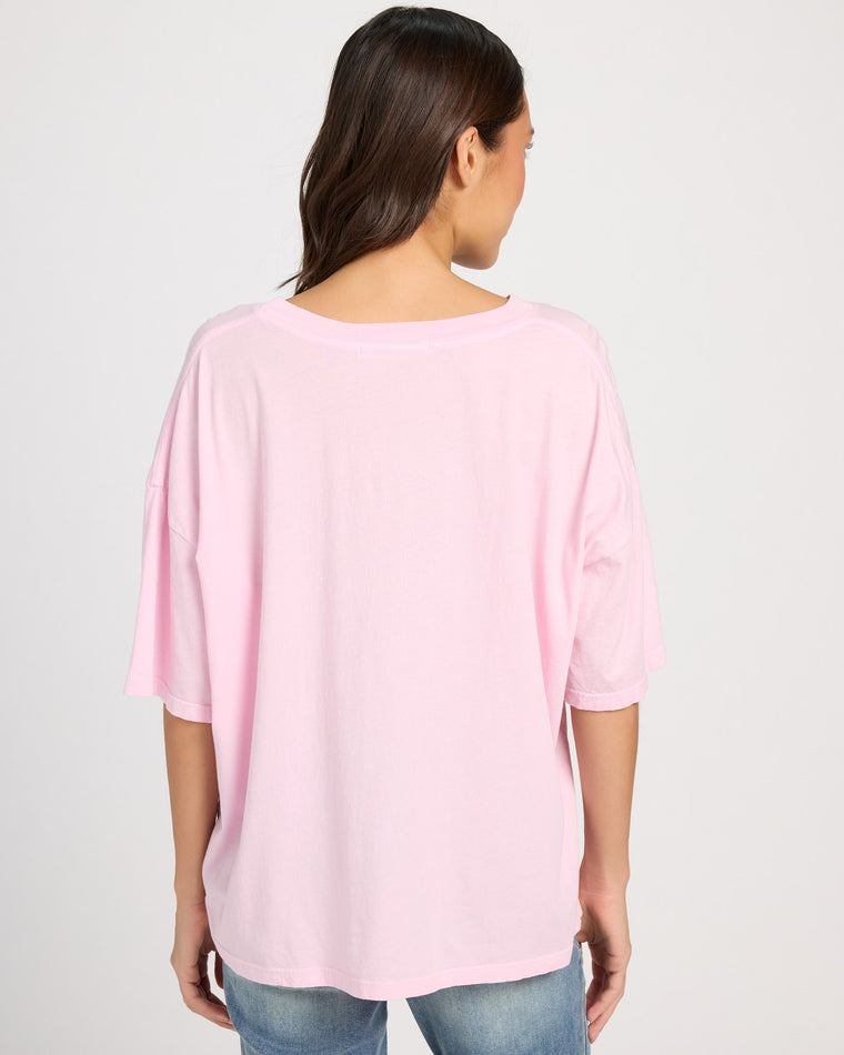 Ballet Slipper Pink $|& Project Social T More Amor Perfect Boyfriend Tee - SOF Back