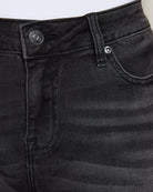 Washed Black $|& Vigoss Marley Cut Off Short - SOF Full Front