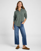 Heather Foliage $|& Thread & Supply Lewis Shirt - SOF Full Front