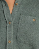 Heather Foliage $|& Thread & Supply Lewis Shirt - SOF Detail