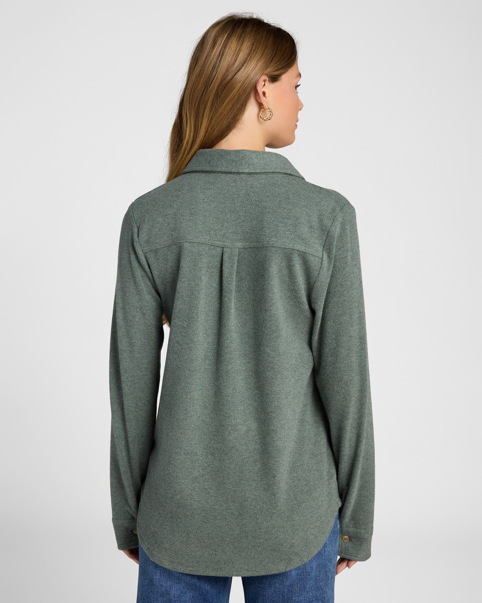 Lewis Shirt - Cozy Knit Shacket, Roomy & Soft Fit – Wantable