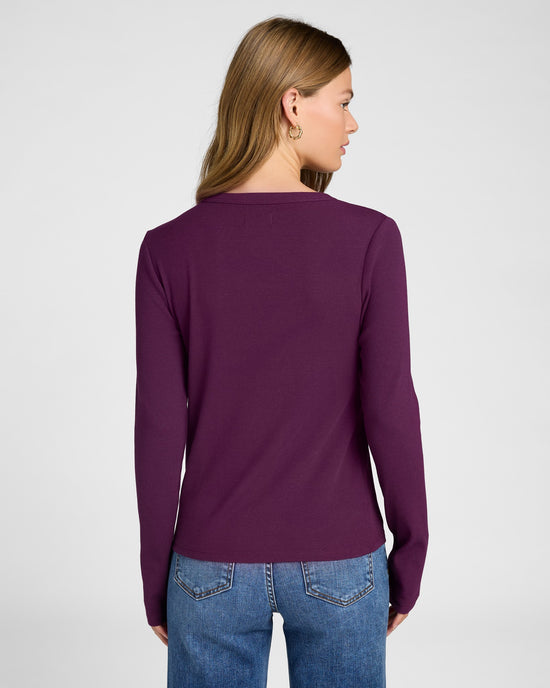 Cabernet $|& Thread & Supply Jess Solid Top - SOF Back