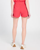 Red $|& Thread & Supply Rosie Scuba Shorts - SOF Back