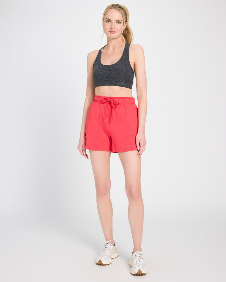 Red Ruby $|& Thread & Supply Paulie French Terry Shorts - UGC On Fig