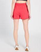Red Ruby $|& Thread & Supply Paulie French Terry Shorts - SOF Back