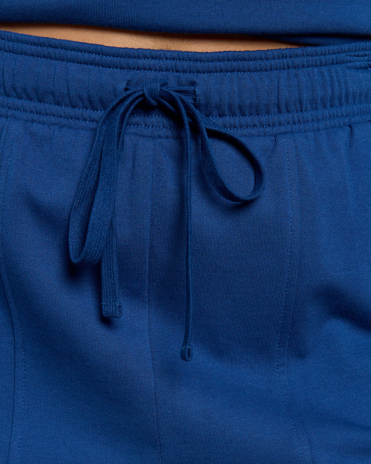 Navy Peony $|& Thread & Supply Paulie French Terry Shorts - SOF Full Front