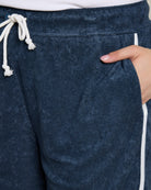 Indigo $|& Thread & Supply Sharon Terry Cloth Short - SOF Full Front