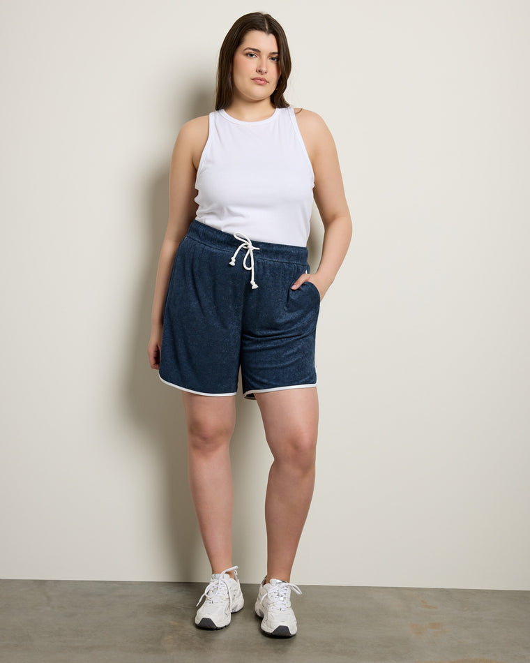 Indigo $|& Thread & Supply Sharon Terry Cloth Short - UGC On Fig