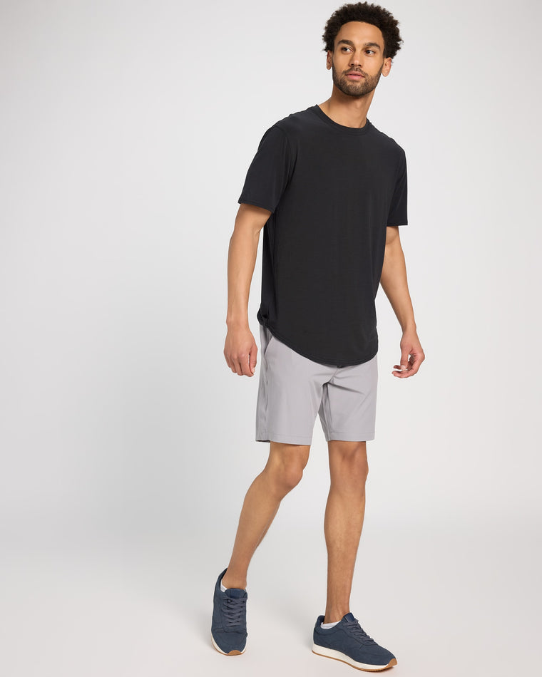 Med Grey $|& Flag & Anthem Pivot Performance Short - 8 Inch - UGC On Fig
