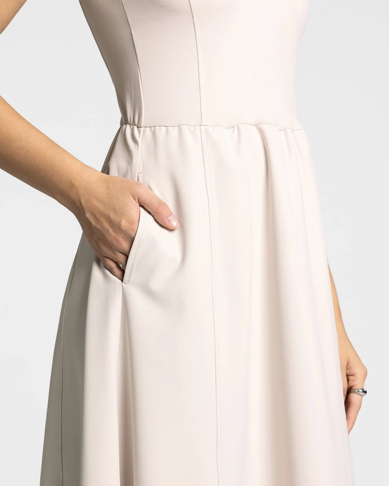 French Oak Brown $|& Thread & Supply Connie Dress - Hanger Back