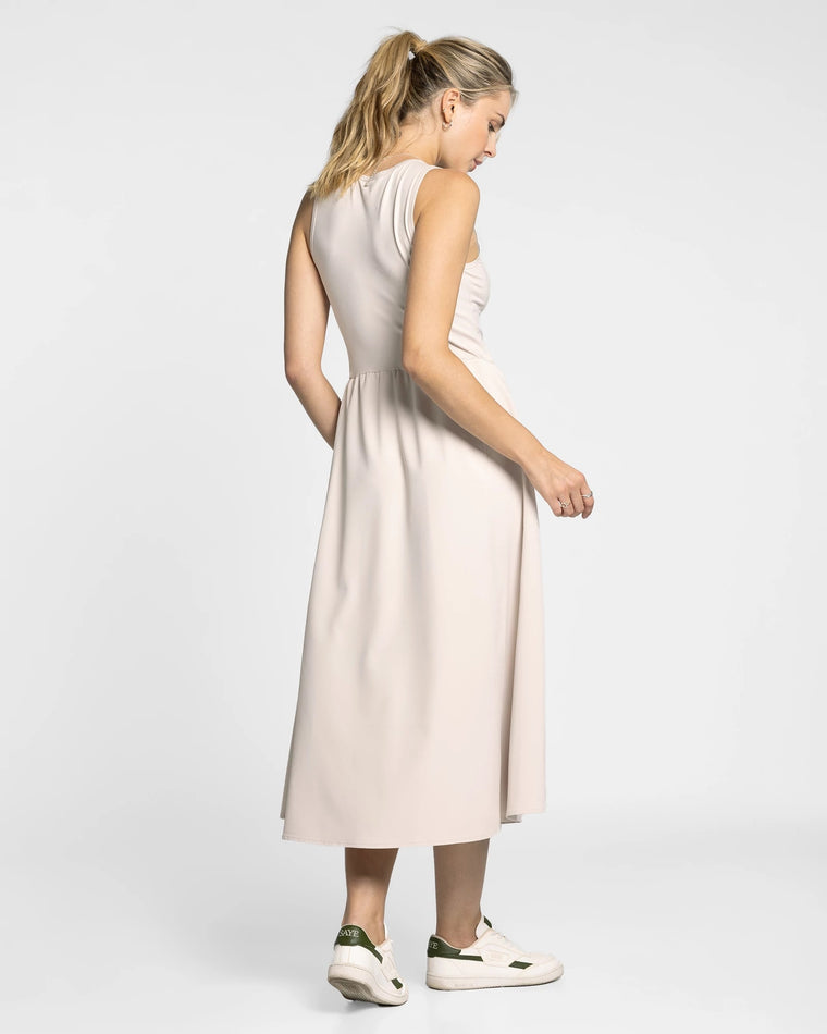 French Oak Brown $|& Thread & Supply Connie Dress - Hanger Side