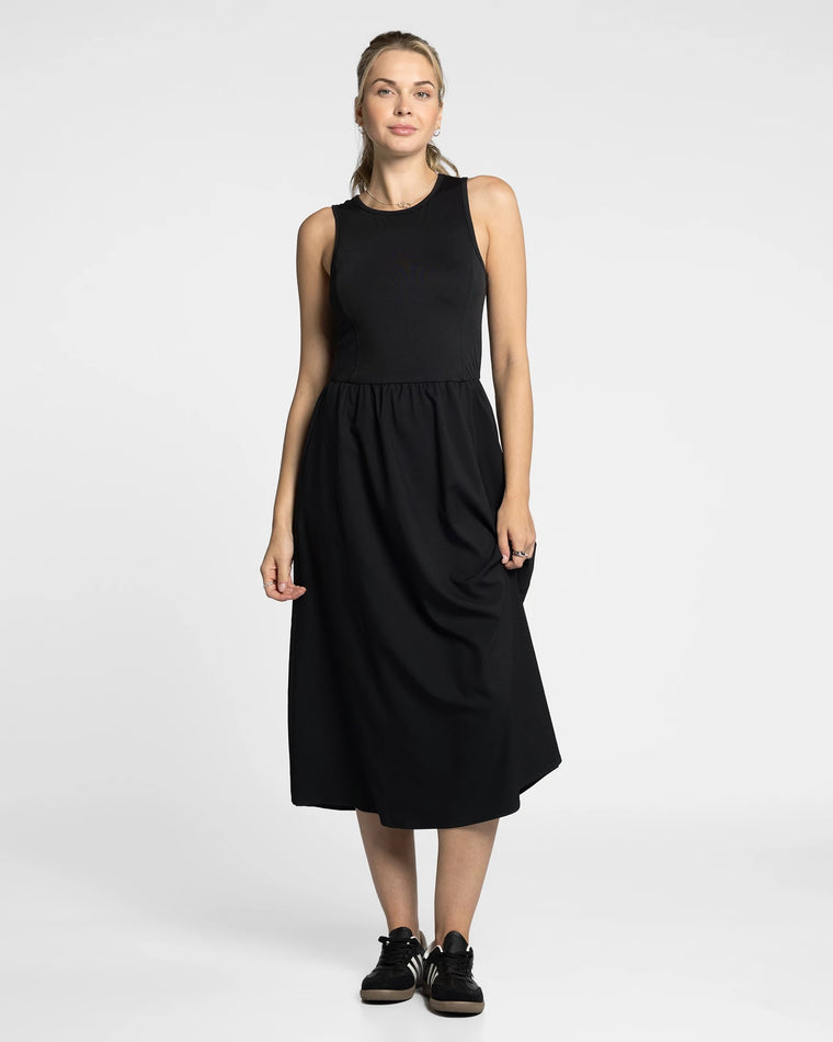 Black $|& Thread & Supply Connie Dress - VOF Detail