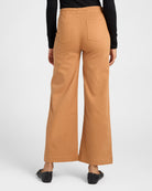 Faded Russet $|& Thread & Supply Norka Pants with Drawstring Waist - SOF Back